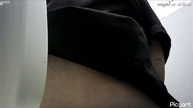 ⚫️【精品厕拍】，写字间公共女坐厕真实偷拍，超多类型小姐姐方便，蕾丝全透明内裤，简直太勾人了(28V) (14)